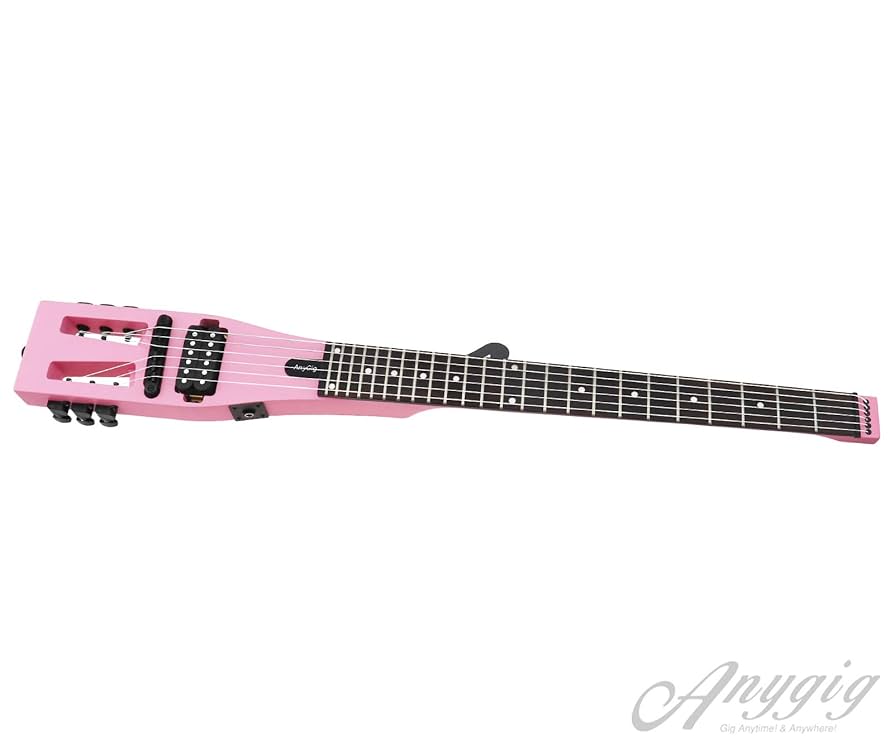 【改造多数】Anygig Travel Guitar Amazon.com: Anygig Electric Guitar Practice Portable Travel