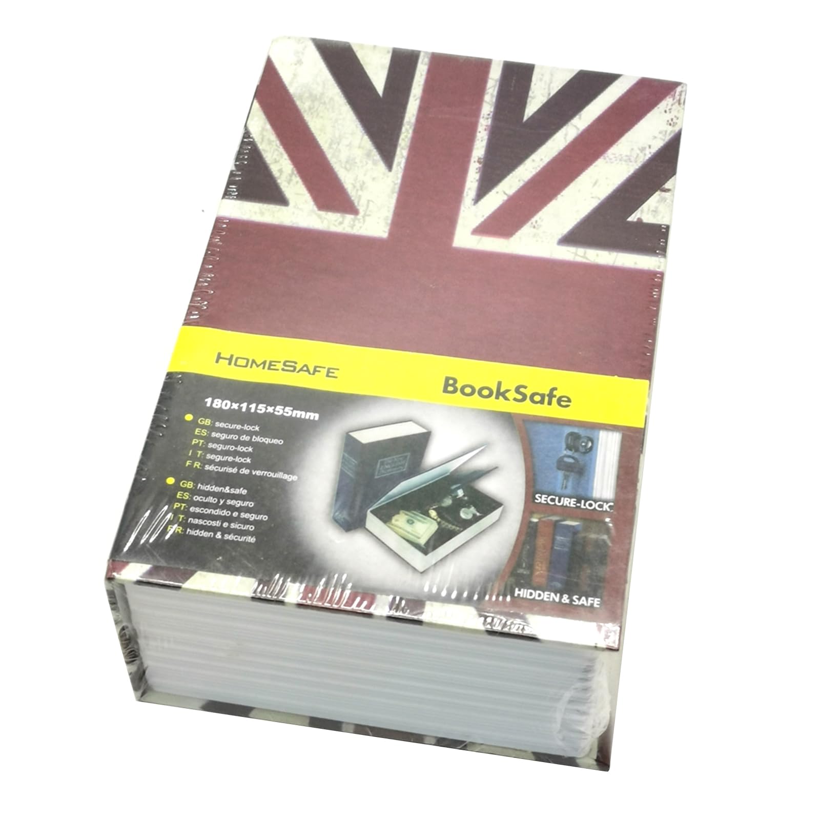 MONOJLY Boîte De Rangement Secrète Pour Livres De Camouflage - Boîte De Rangement Cachée