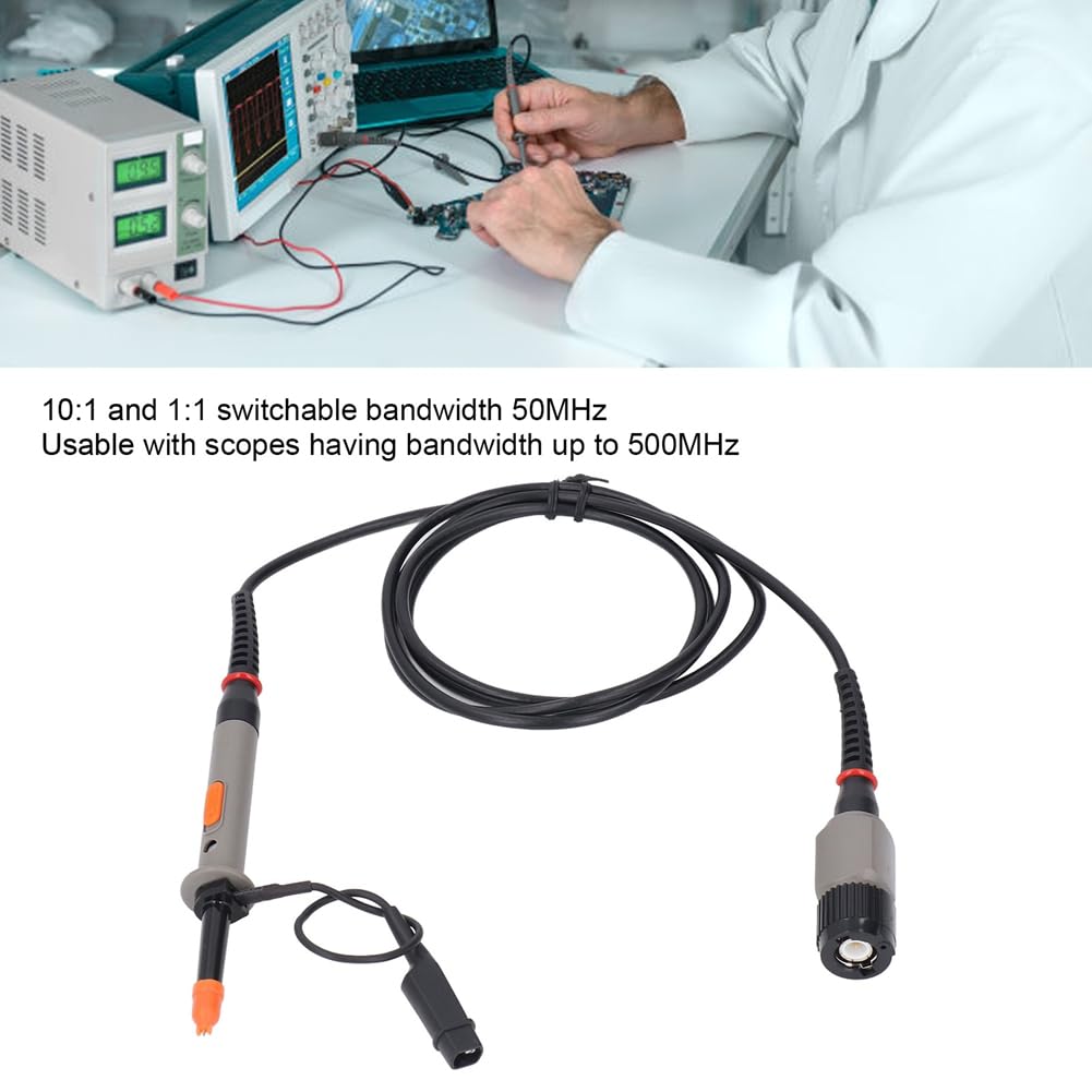 Auswechselbarer Oszilloskop-Tastkopf, 500 MHz, Geringe Störanfälligkeit für Kontaktmessungen