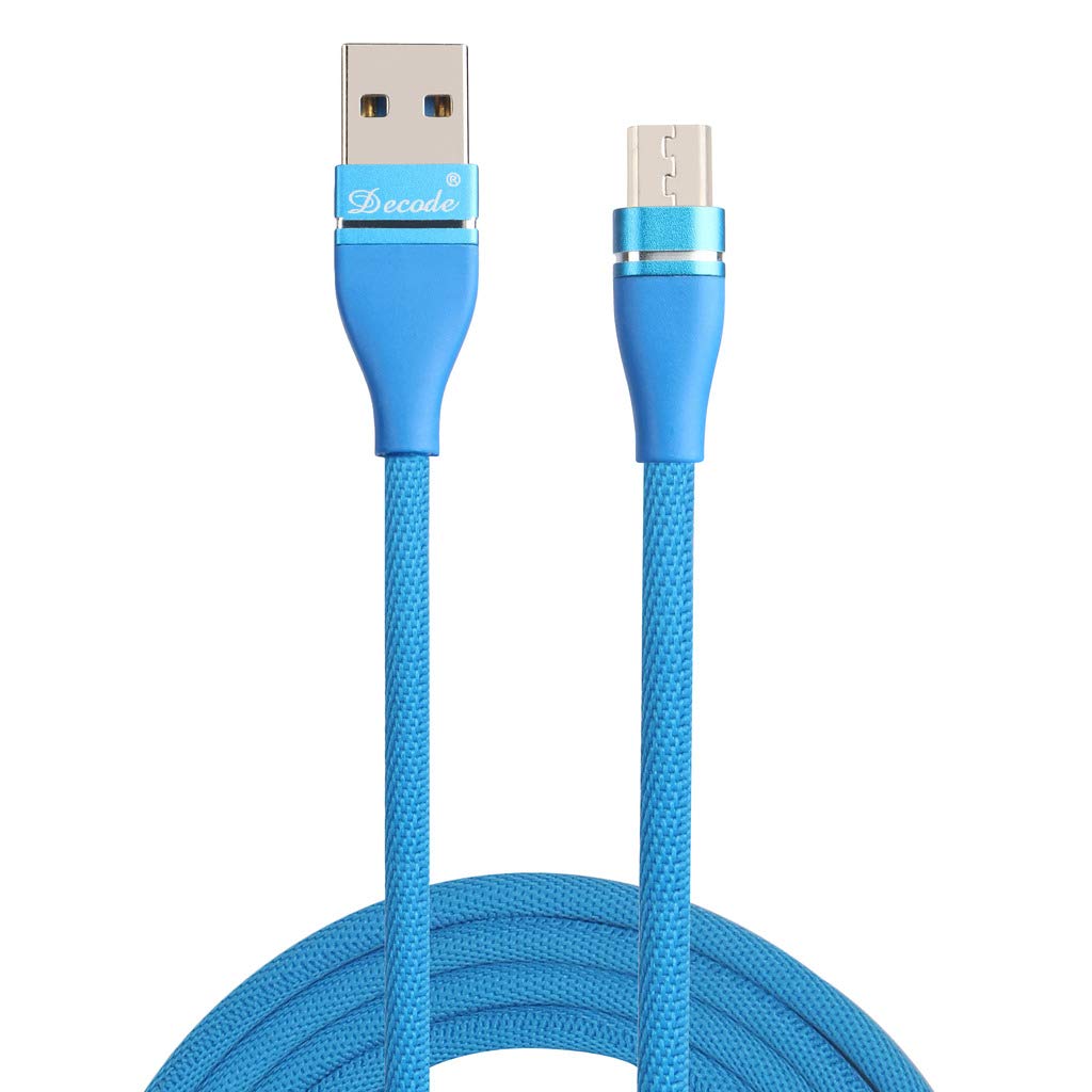 See full amazon price history chart for DECODE Braided Charging cable compatible for smart phones (1.5 Meters) Blue DECODE Braided Charging cable compatible for smart phones (1.5 Meters) Blue (B07PBKZHD8) Amazon Price History, Amazon Price Tracker