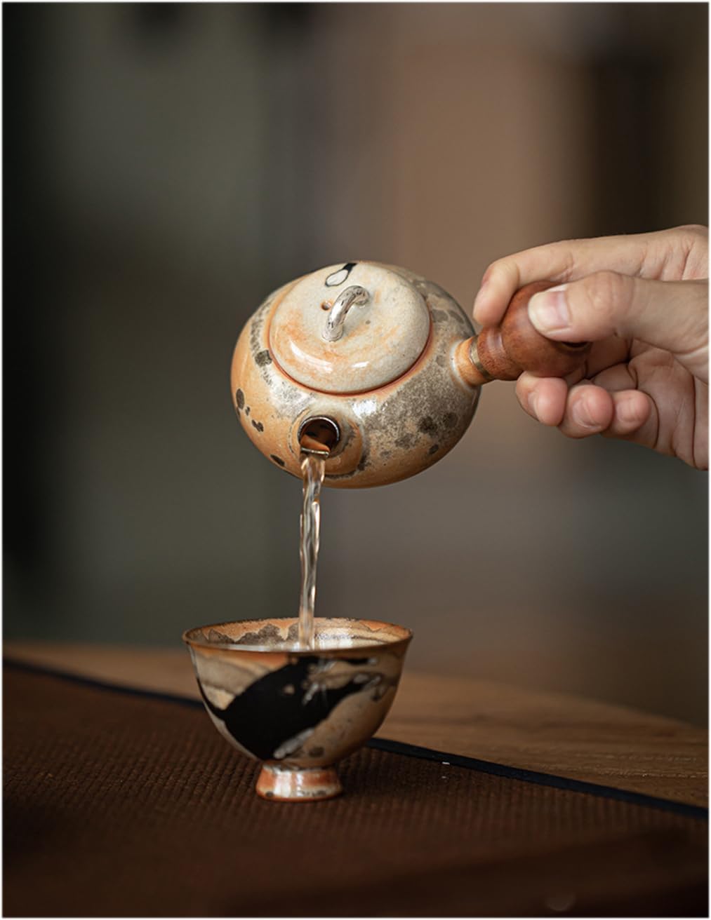 顧鵬程造 双龍如意紫砂壺 細工彫り『竹林漢詩文』 原鉱泥手造り急須 朱泥茶器 顧鵬程造 双龍如意紫砂壺 細工彫り『竹林漢詩文』 原鉱泥手造り