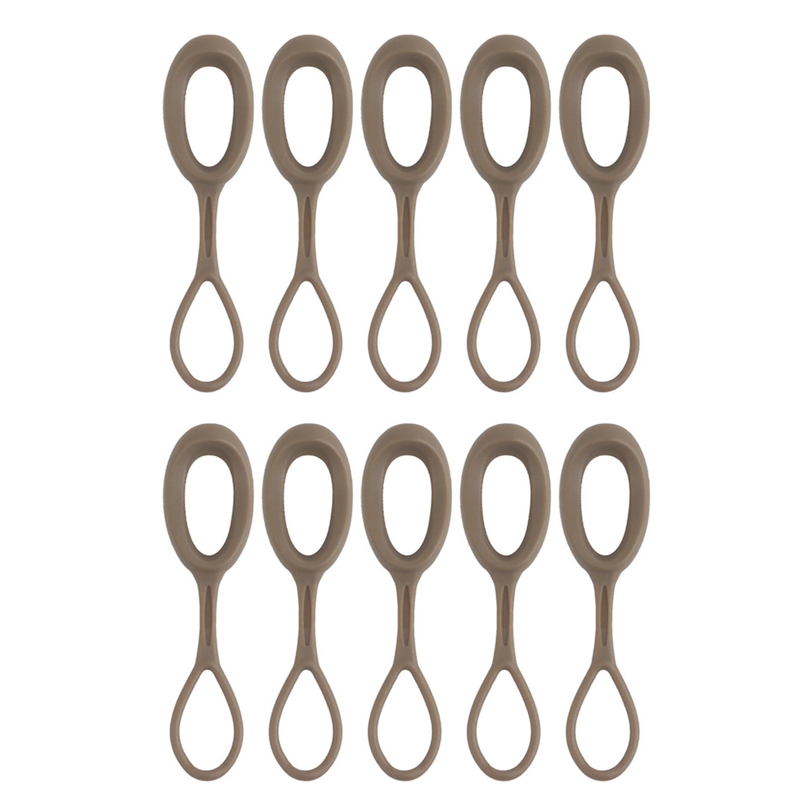 Lot de 10 tirettes de Fermeture éclair Pratiques de Remplacement, Accessoires Tactiques pour Sac à Main, réparation de Bagages