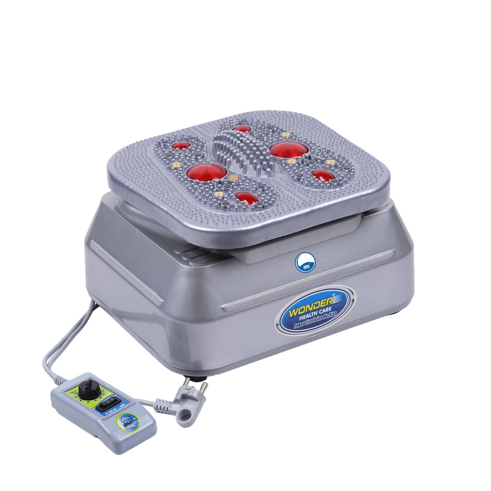 ARG Arogya Full Body Oxygen Blood Circulation Massager Machine For Magnetic & Metal Therapy, Vibration, Infrared & Acupressure Massage For Joint Pain, Muscle Relaxation (Bcm Wonder)