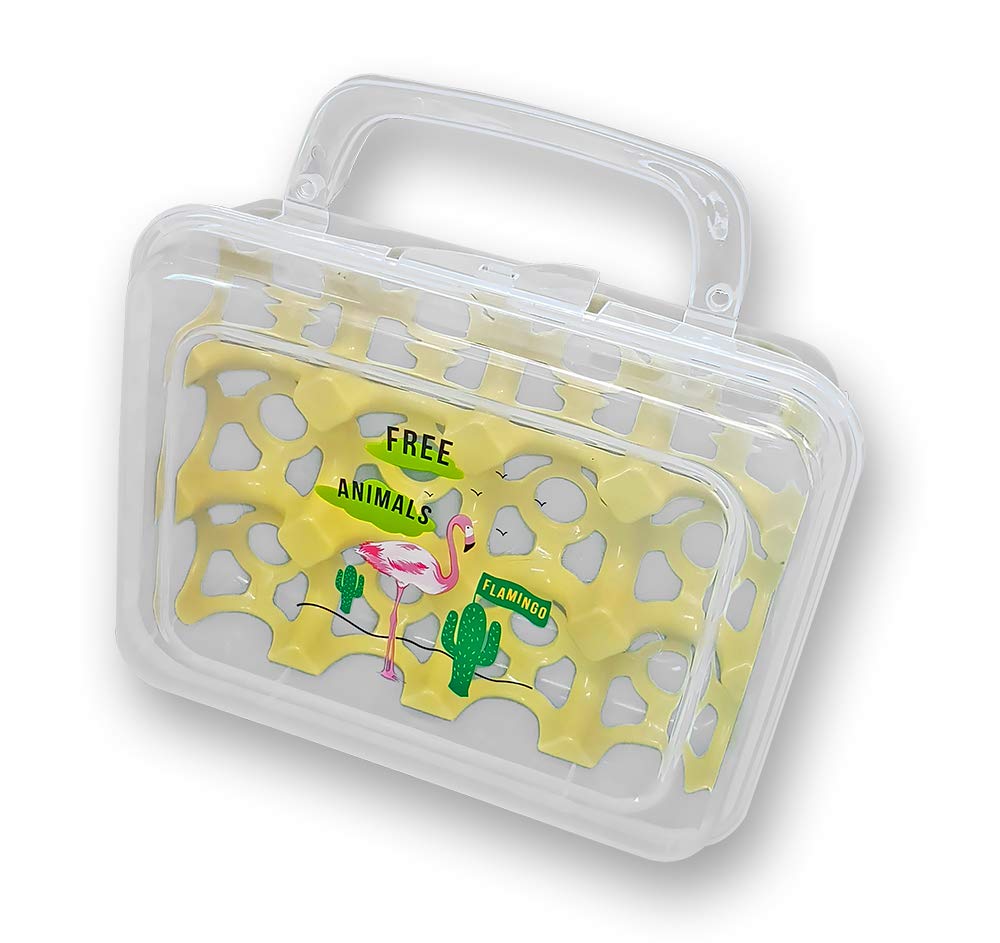 Shopper52 Plastic Egg Tray Box for Fridge Egg Storage Container Basket Crate for Home - EGGTRAY 3