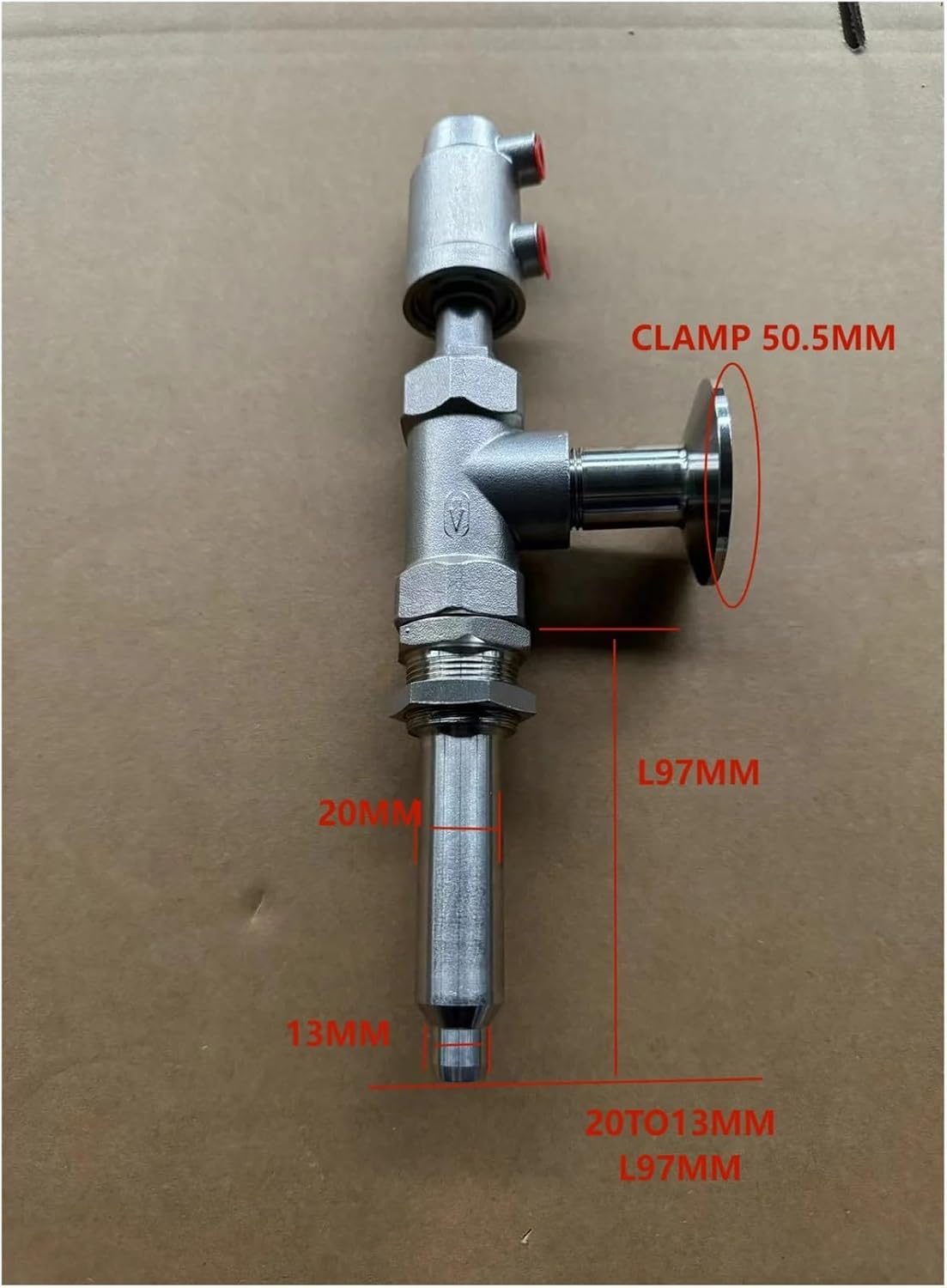 Anti drip Leakage Valve, Filling Nozzle, Filling Head, Outlet Valve(DN20 28MM L200MM)