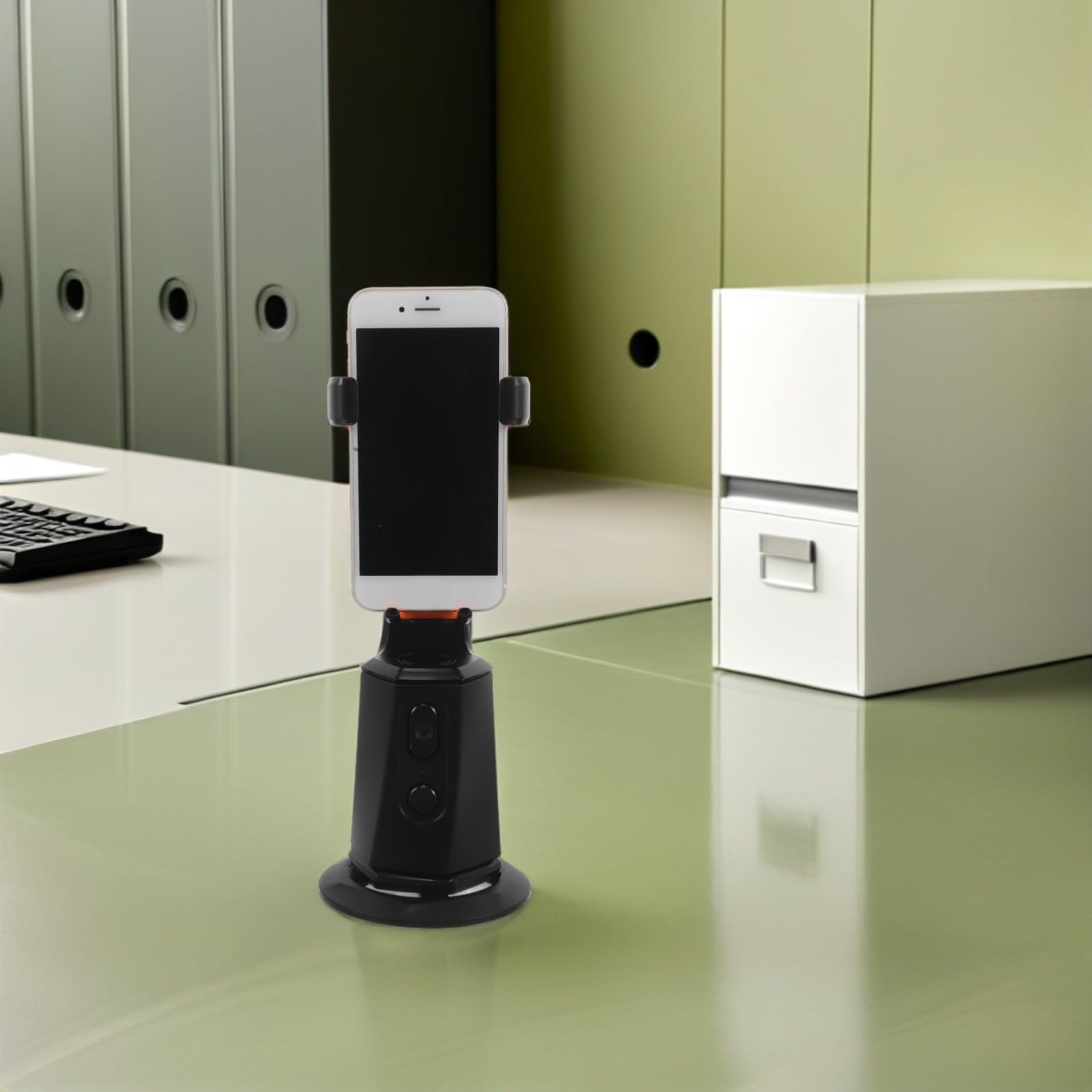 Stabilisateur de Téléphone Portable avec Trépied Compact pour Vlogging Quotidien et Prise de Vue Stable sans Vibrations