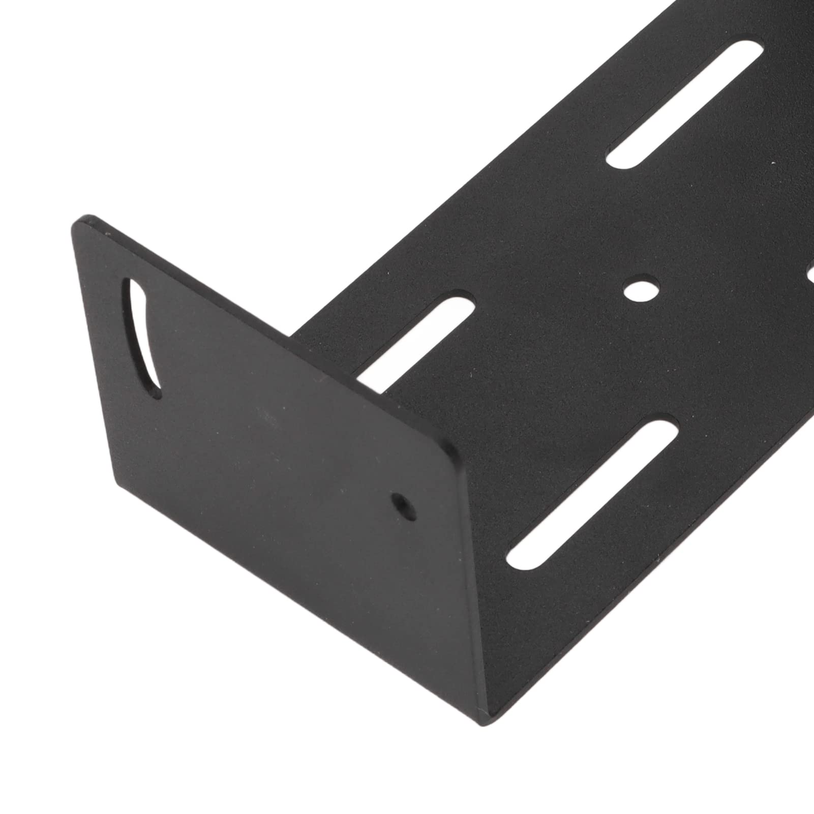 Metal Radio Mounting Bracket Universal Radio Panel Bracket for MBF4 IC2730 ID5100 ID4100 Durable Black Metal Mount with Screws and Gaskets