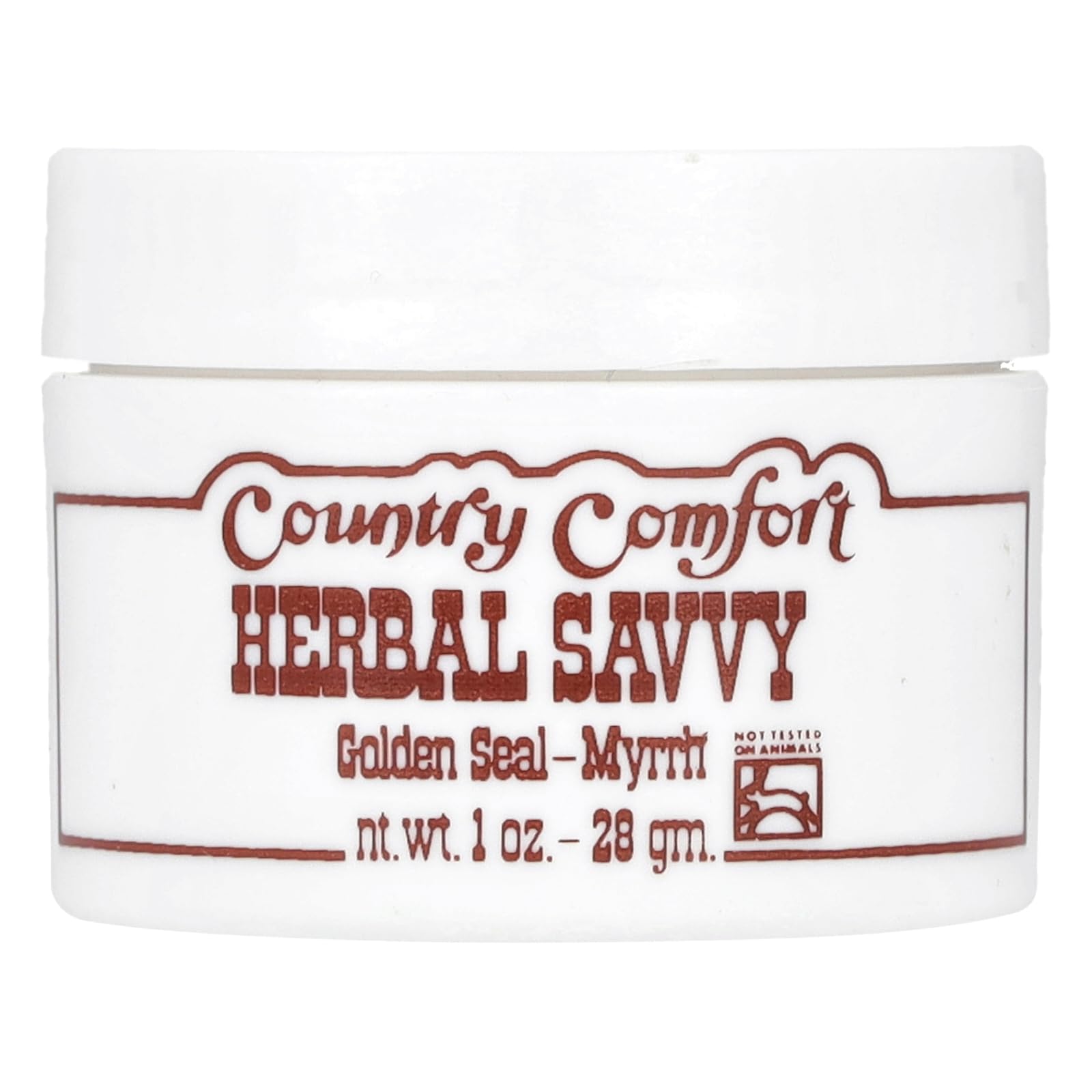 Country Comfort Herbal Savvy Goldenseal Myrrh, 1 Oz (Pack of 1)
