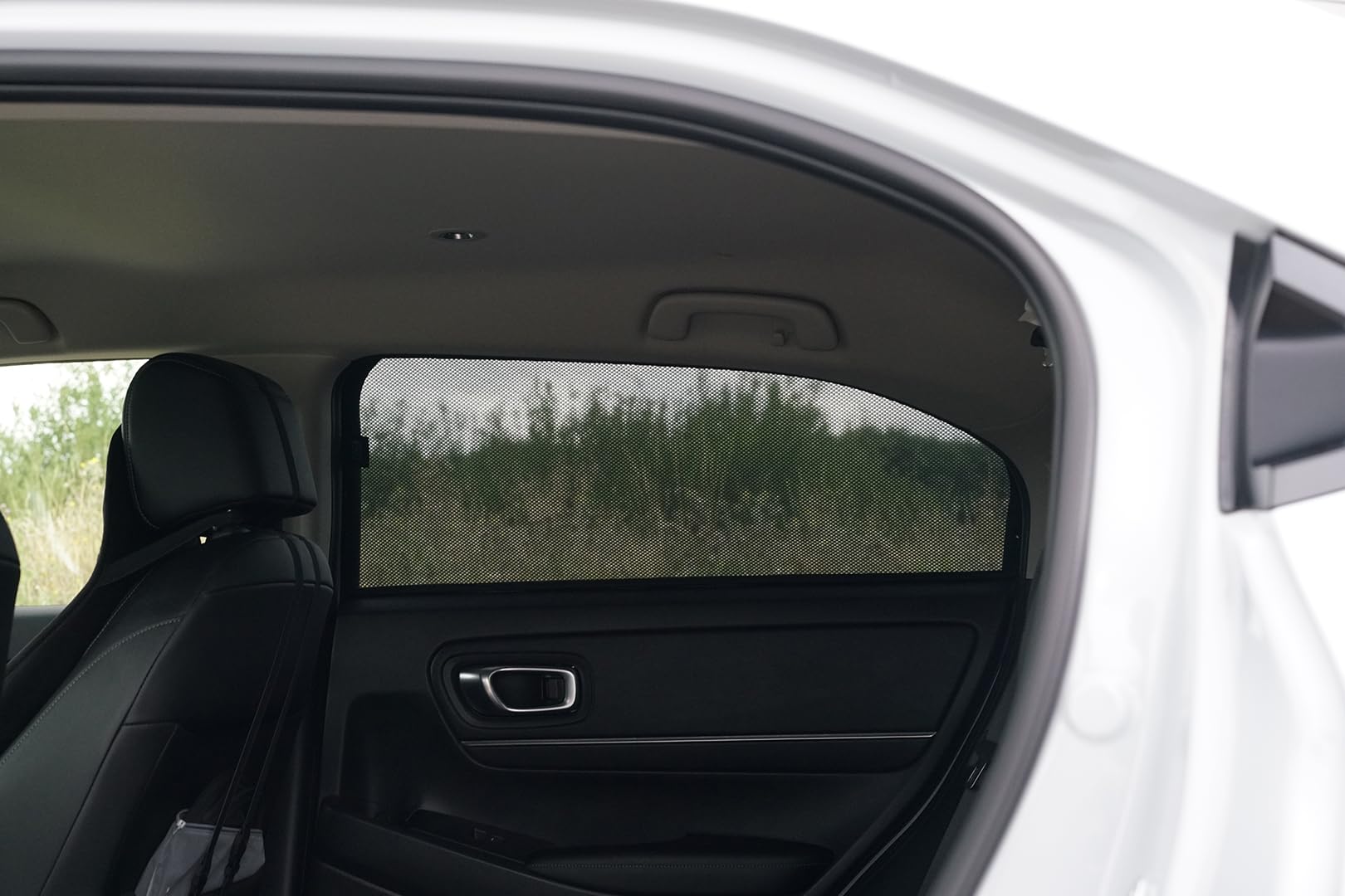 Set de Car Shades (Portes arrières) Compatible avec Honda HR-V (RV) 2021- (2-pièces) Pare-Soleil sur Mesure pour Voiture