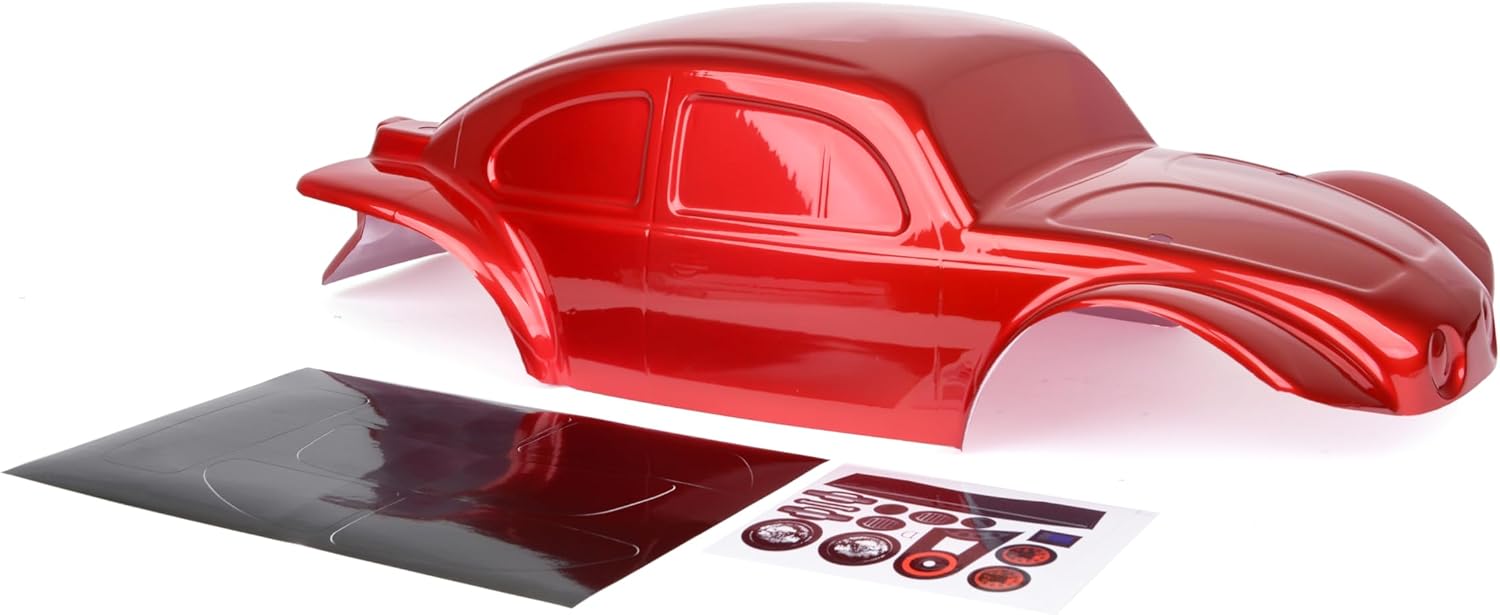 SummitLink Custom Body Red Compatible for 1/10 Scale RC Car or Truck (Truck not Included) SSB-R-01