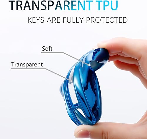 Miniatura 10 de Funda para llavero Porsche, funda de TPU suave premium compatible con Porsche 911 Cayenne Panamera Macan (patrón de tinta)