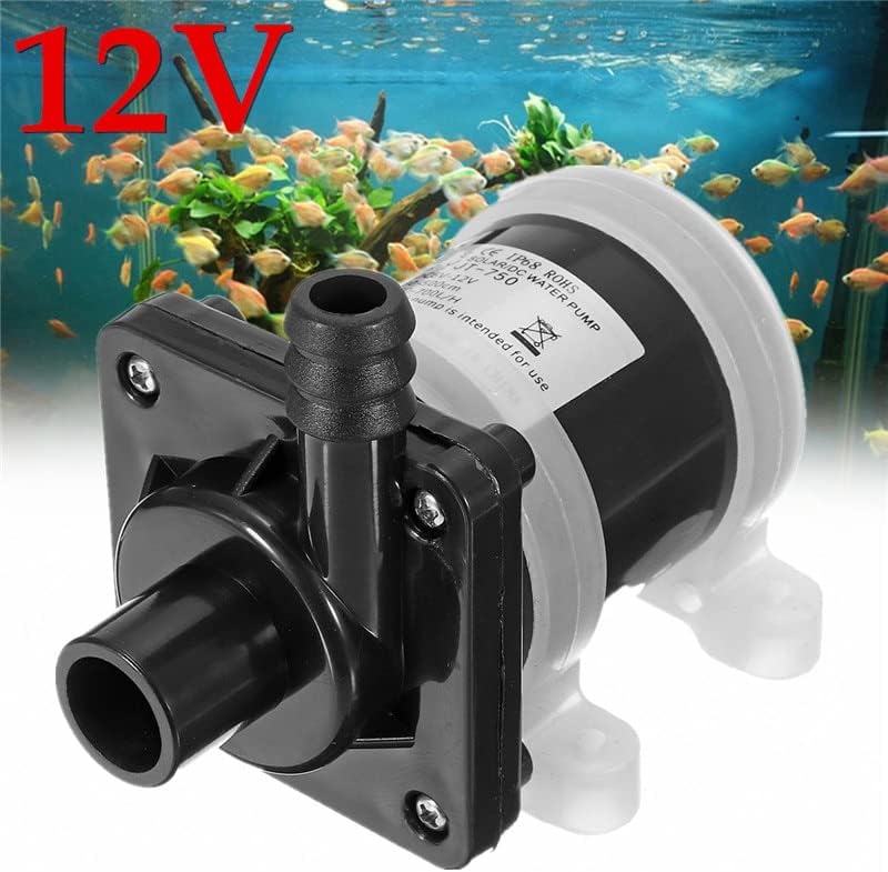 Miniatura 6 de Submersible Sump Pump DC 12V Solar Powered Water Pump Motor 700LH Brushless Magnetic Pumps Electric Submersible Water Power Pumps Transfer Pump
