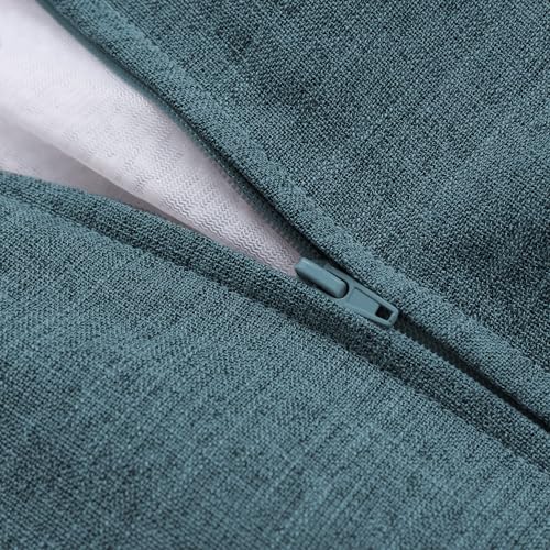 Lumaland Sitzsack Lounge | Sofa-Sitzsack 90 x 50 cm mit Rückenlehne | Flexibler Indoor Beanbag | Ergonomisch & Robust | Mit anpassungsfähiger EPS-Füllung | Waschbarer Bezug [Aqua]