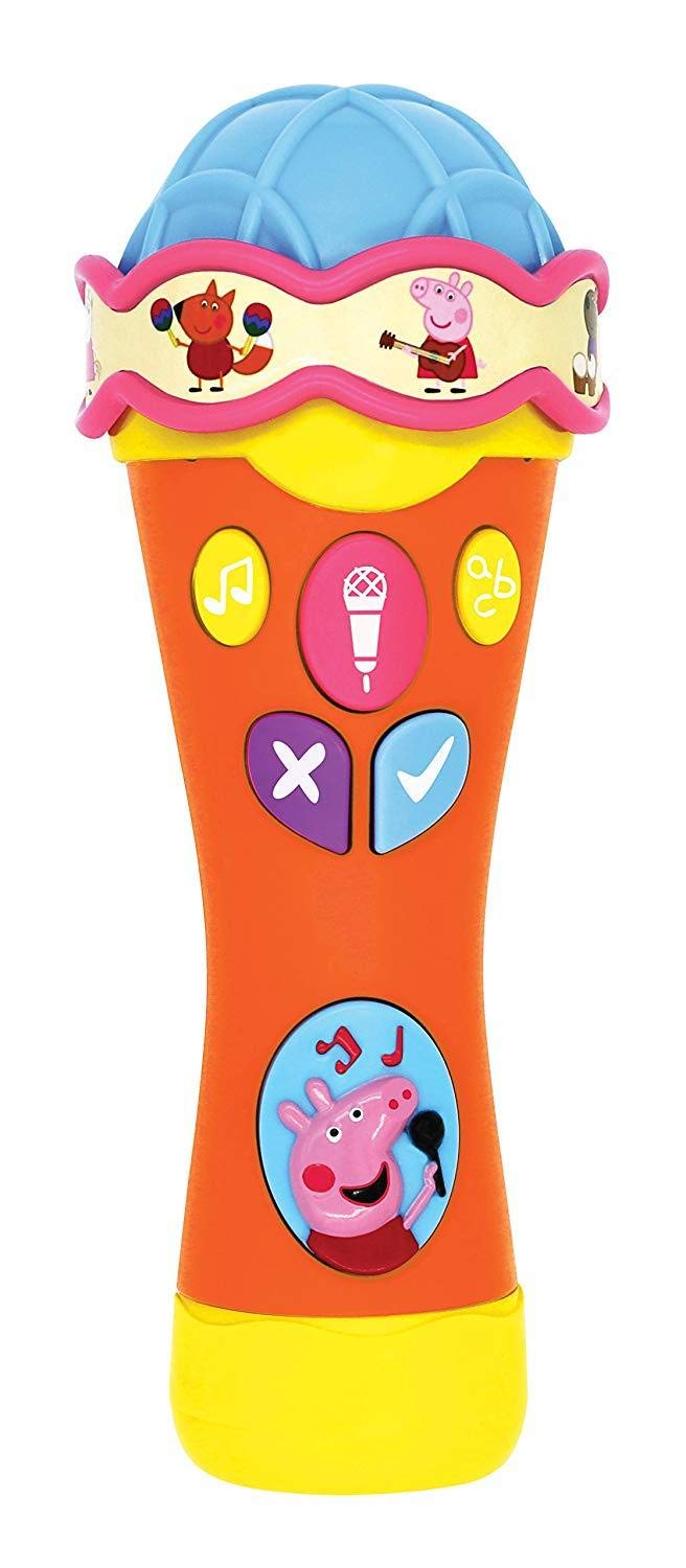 Peppa Pig PP07 Singalong and Learn Microphone Electronic Toy