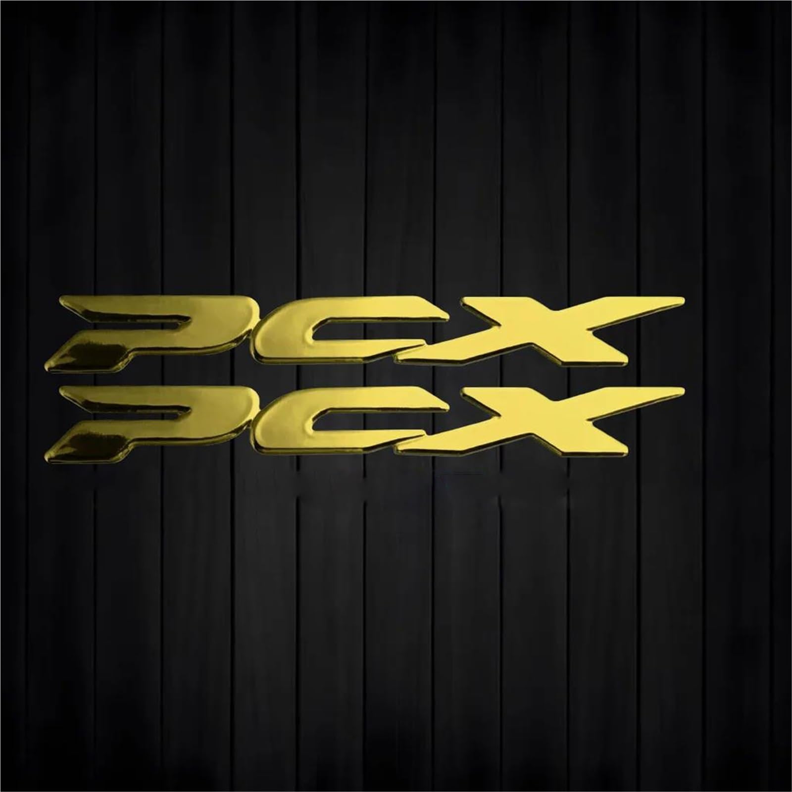 for PCX125 PCX150 PCX160 1 Pair 3D Emblem Motorcycle Epoxy Stickers Moto Scooter Side Body Accessories Decals
