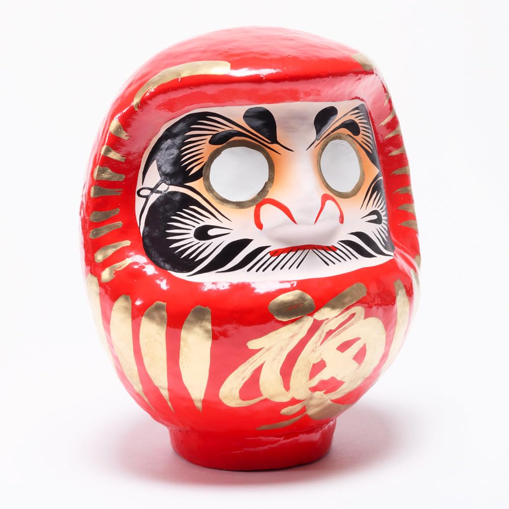 Daruma GDS-03-Z-US - Abalorio japonés de buena suerte, fabricado en Japón