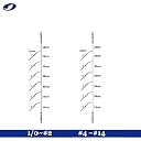 OCEAN CAT 10 Packs Shrimp 5 Hooks Glow Saltwater String Hook Fishing Lure Bait Rig Tackle (Shrimp, 10#) gallery image