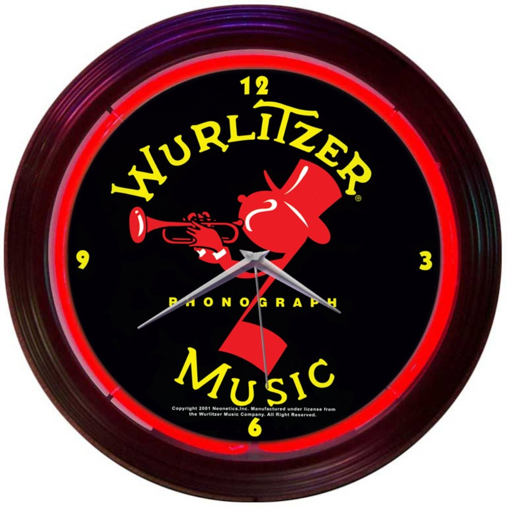 Creative Drug Store × VERDY CLOCK Amazon.com: Neonetics Retro Wurlitzer Johnny One Note Red