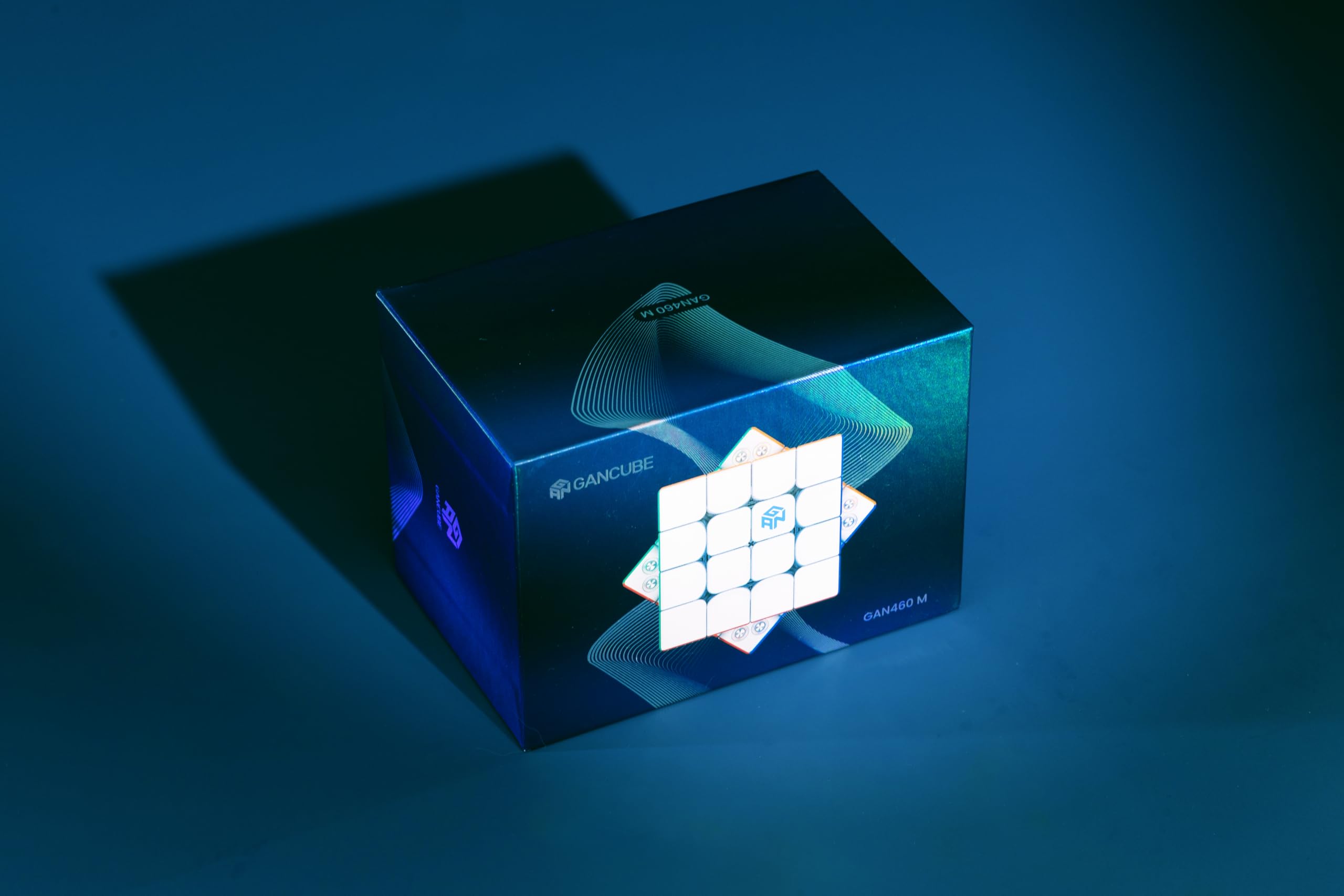 GAN 460M V2 UV 4x4 Magnetic Speed Cube – Professional Puzzle