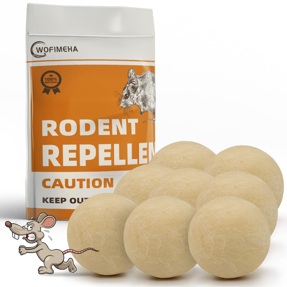 ANEWNICE Rodent Repellent,Mouse Repellent,Mice Repellent for House, Peppermint to Repel Mice/Mouse/Rats-Effective and Long Lasting,Keeps Mice Out,Natural Pest Repellent Indoor and Outdoor-8 Packs