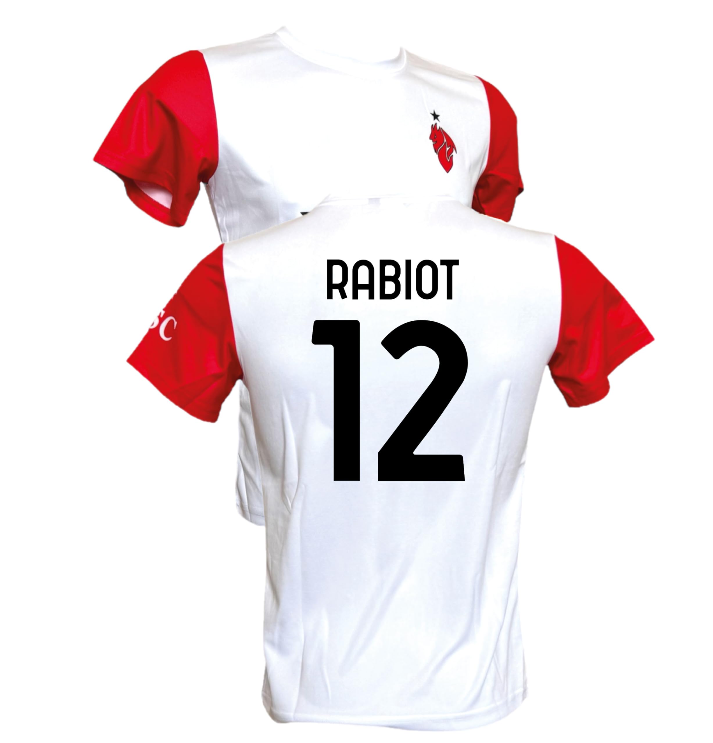ACM 1899 Maglia Bianca Rabiot Replica Ufficiale 2025/2026, Away, Adulto e Bambino