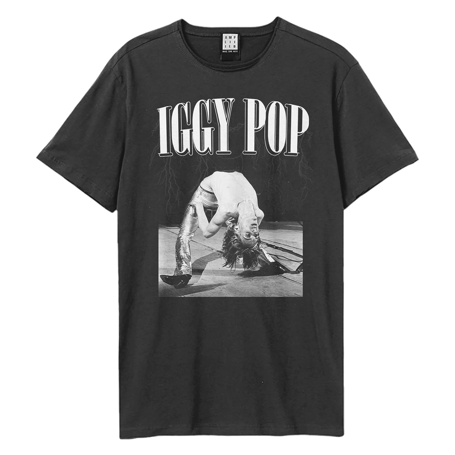 Amplified Koszulka unisex dla dorosłych Pop On Stage Iggy Pop