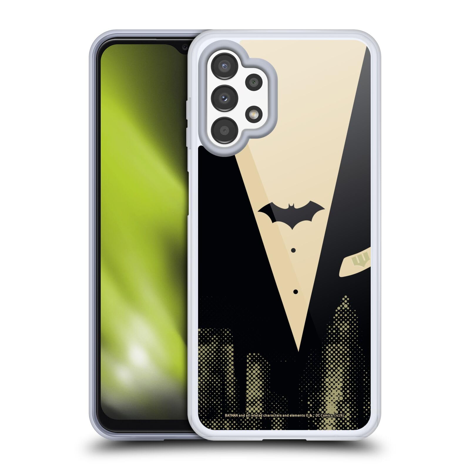 Funda de gel Batman para Samsung Galaxy A13 con diseño de traje dualidad 7