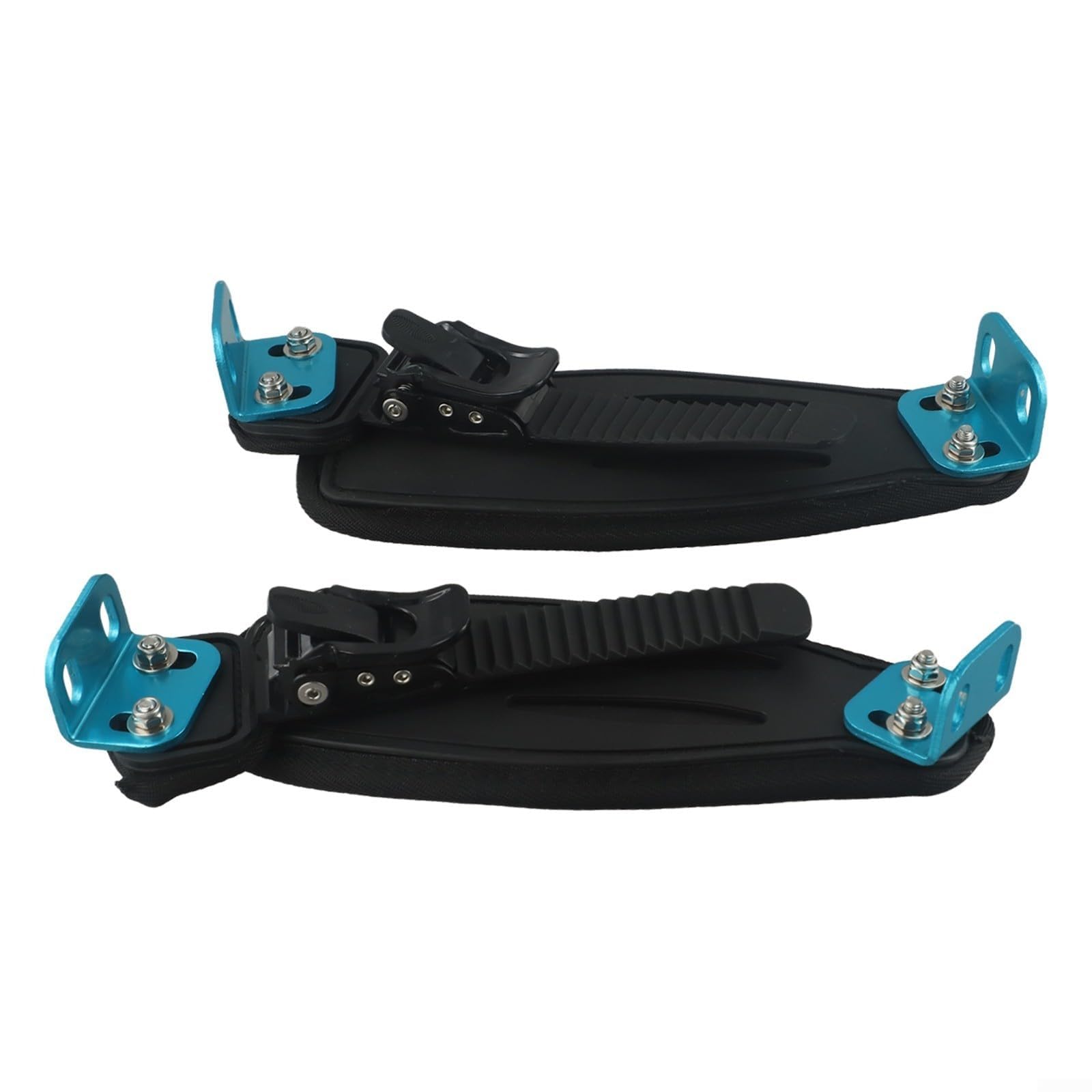 Sangle de pied réglable à vis pour skateboards électriques, longboards et modèles tout-terrain (bleu)