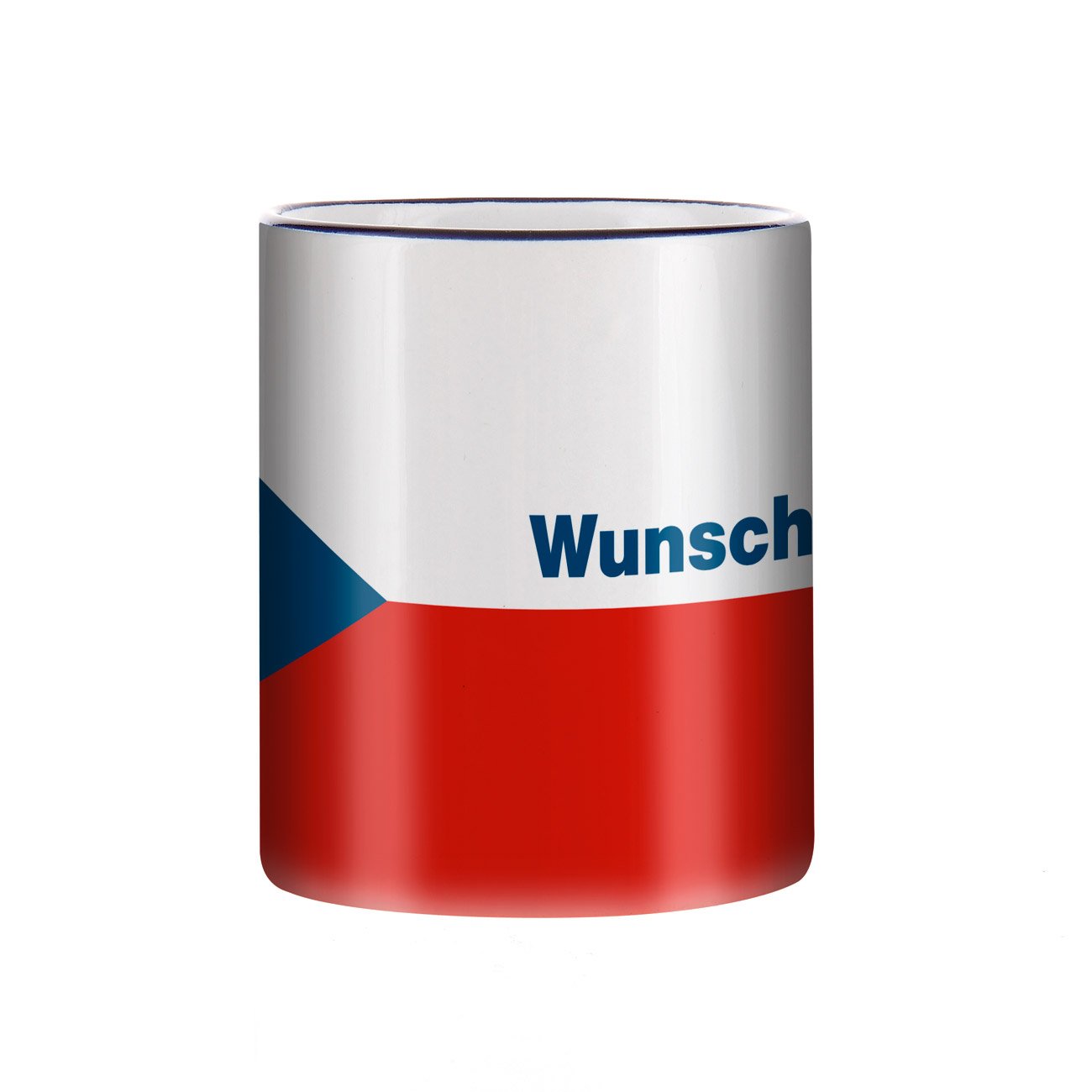 Personalisiertes Tschechien Tasse Mit Flagge & Namen | Geschenkidee Für Fans & Patrioten
