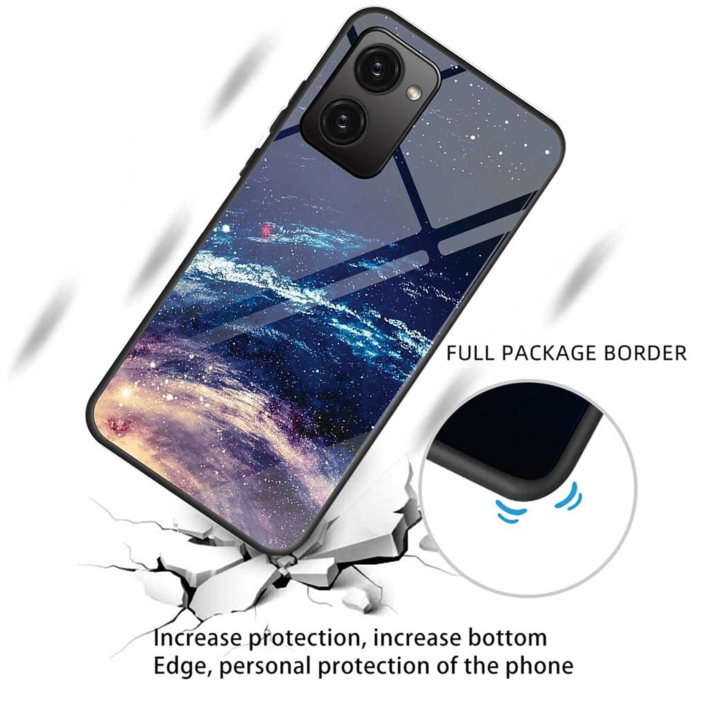Haoye Cover per Realme C33, Placcatura TPU Custodia Protettiva