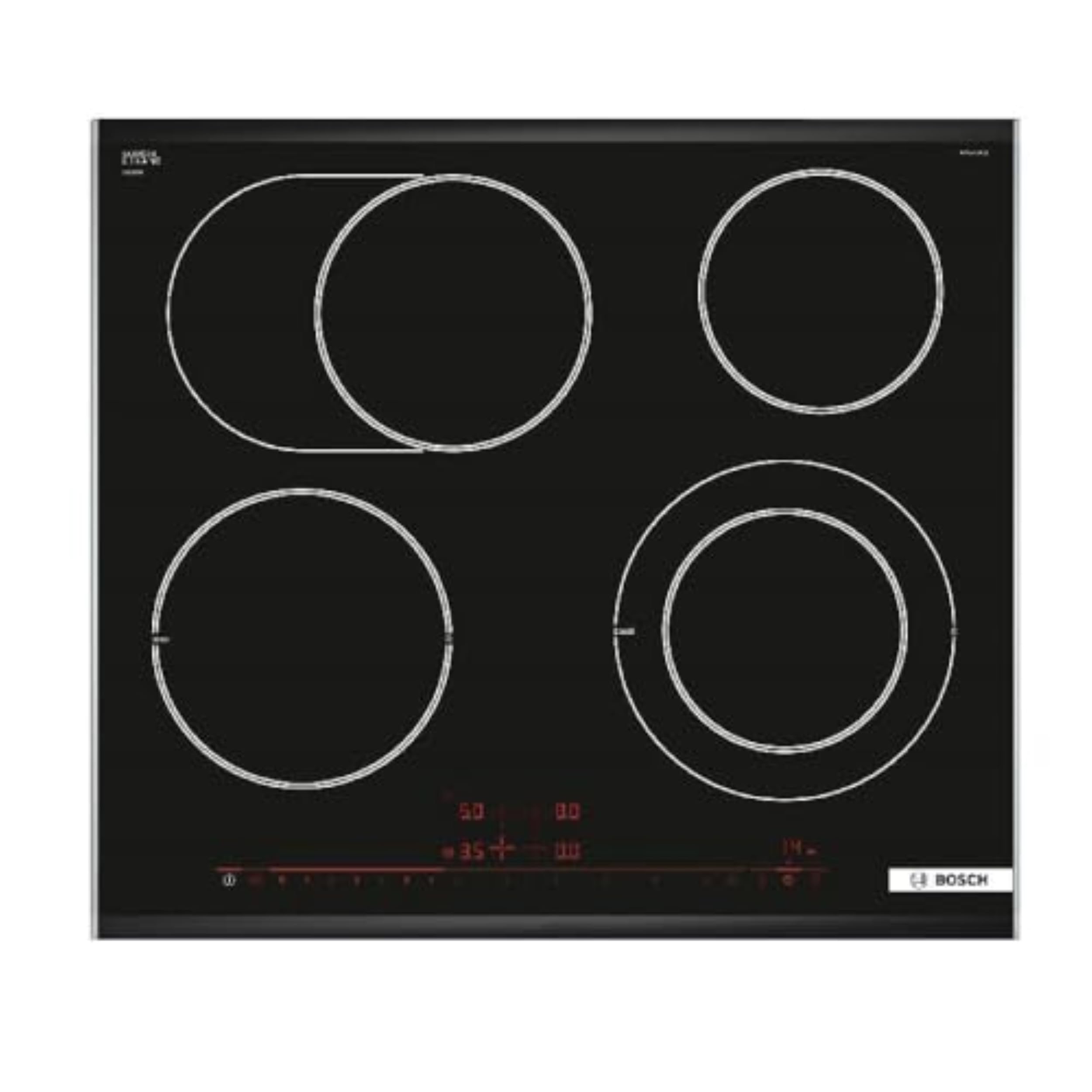 Plaque de cuisson vitrocéramique Bosch Série 8 60,6 cm