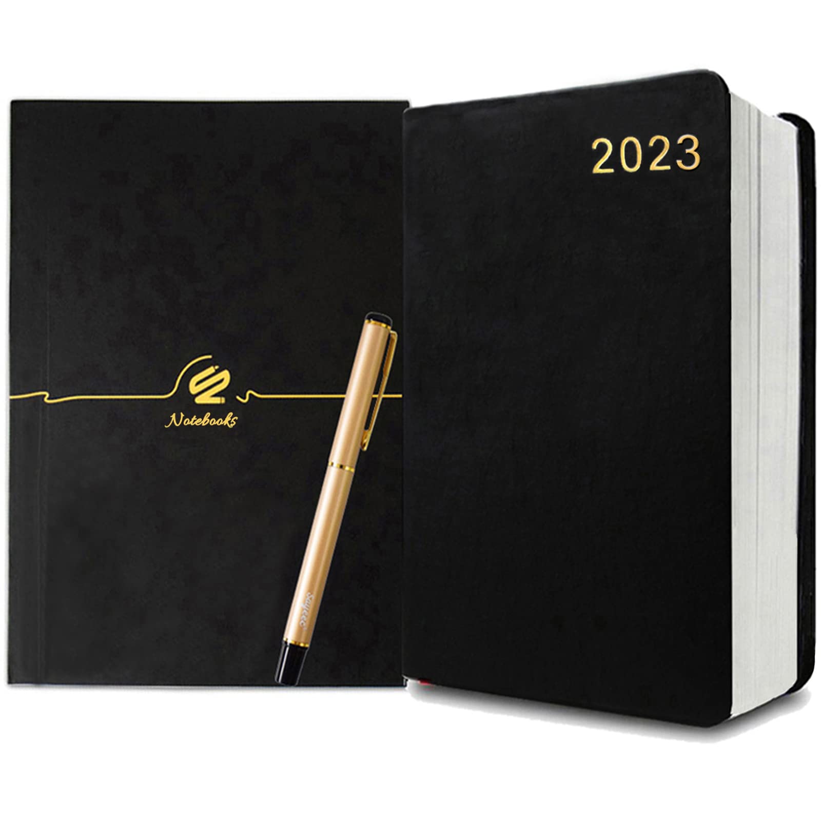 Lemical 720 Pages Thick Journal with Gift Box & Pen Leather Journal Notebook Writing Journal Notebook Lined Paper Vintage Journal Notebook Travel Diary Ideal Gift for Anniversary Birthday Holiday Mothers Day Gifts
