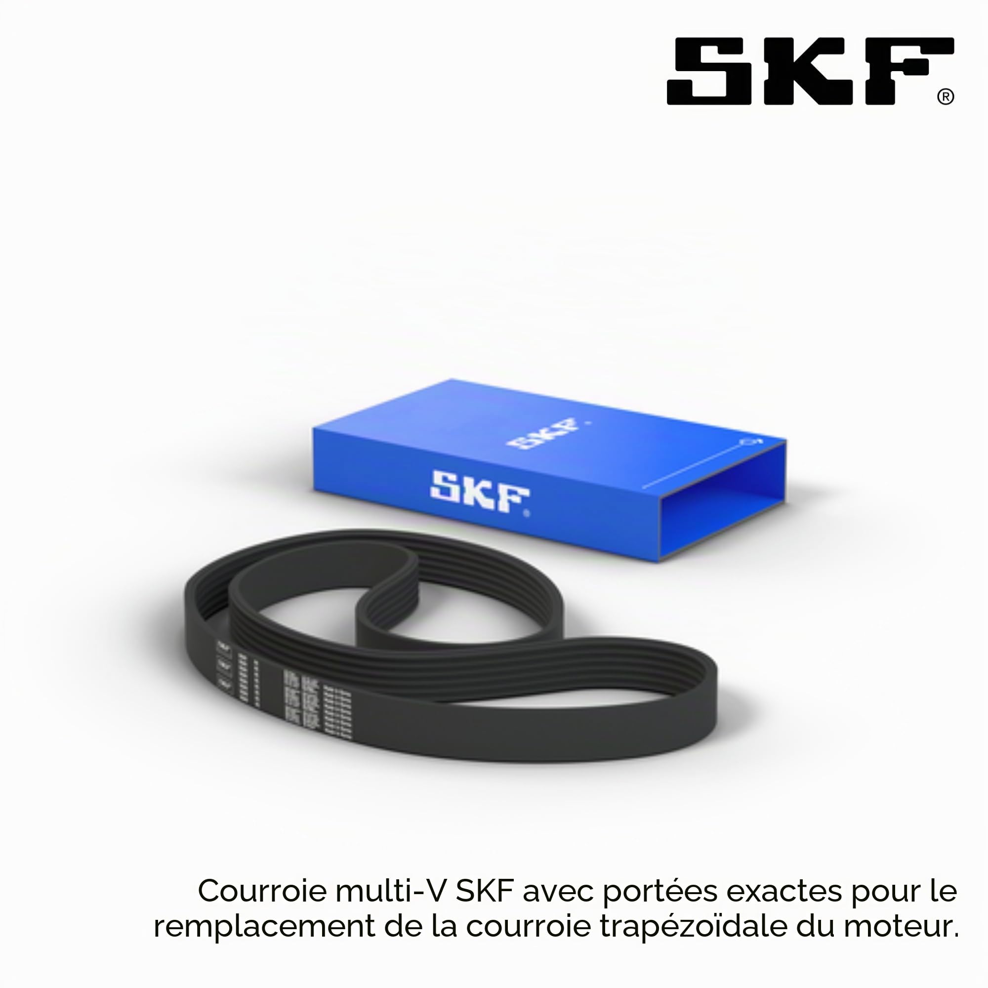 SKF VKMV 7PK1975 Courroie Multi-V | Compatible avec: ALFA ROMEO 145, 146, 156, 156 Sportwagon, 166, GTV, SPIDER, LANCIA DELTA II, NISSAN NV400 Bus, NV400 Kasten