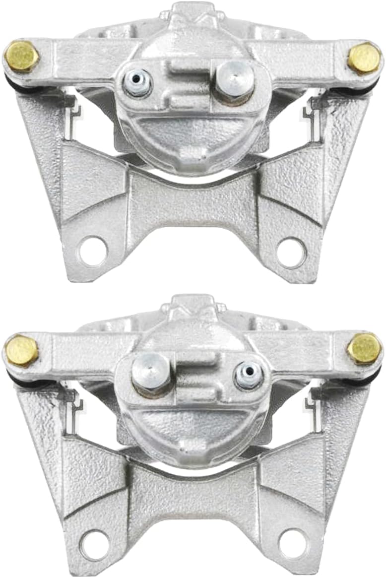 2-Piece Rear Brake Caliper Set For Jeep Liberty, Wrangler JK, Dodge Nitro (2007-2017) – Includes Brackets