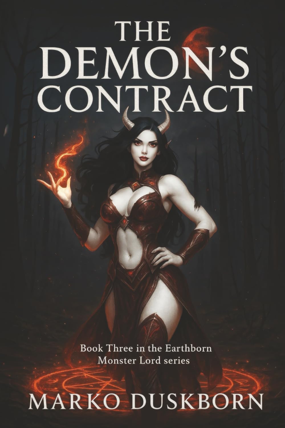 The Demon's Contract: A LitRPG Harem Fantasy of Love, Loyalty, and Damnation (EARTHBORN MONSTER LORD)