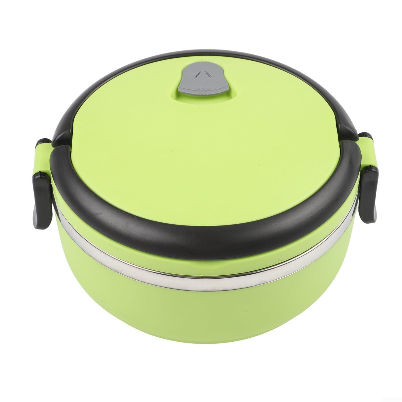 Lonchera de acero inoxidable aislada, contenedor térmico de alimentos de 700 ml con exterior de polipropileno y acero inoxidable 304, ideal para oficina y viajes