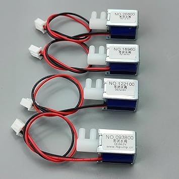 DC 4.5V 6V 12V 24V Small Micro Water Valve Electromagnetic Solenoid Valve Normally Closed N/C Water Flow Switch Control ValveDC 12.0V