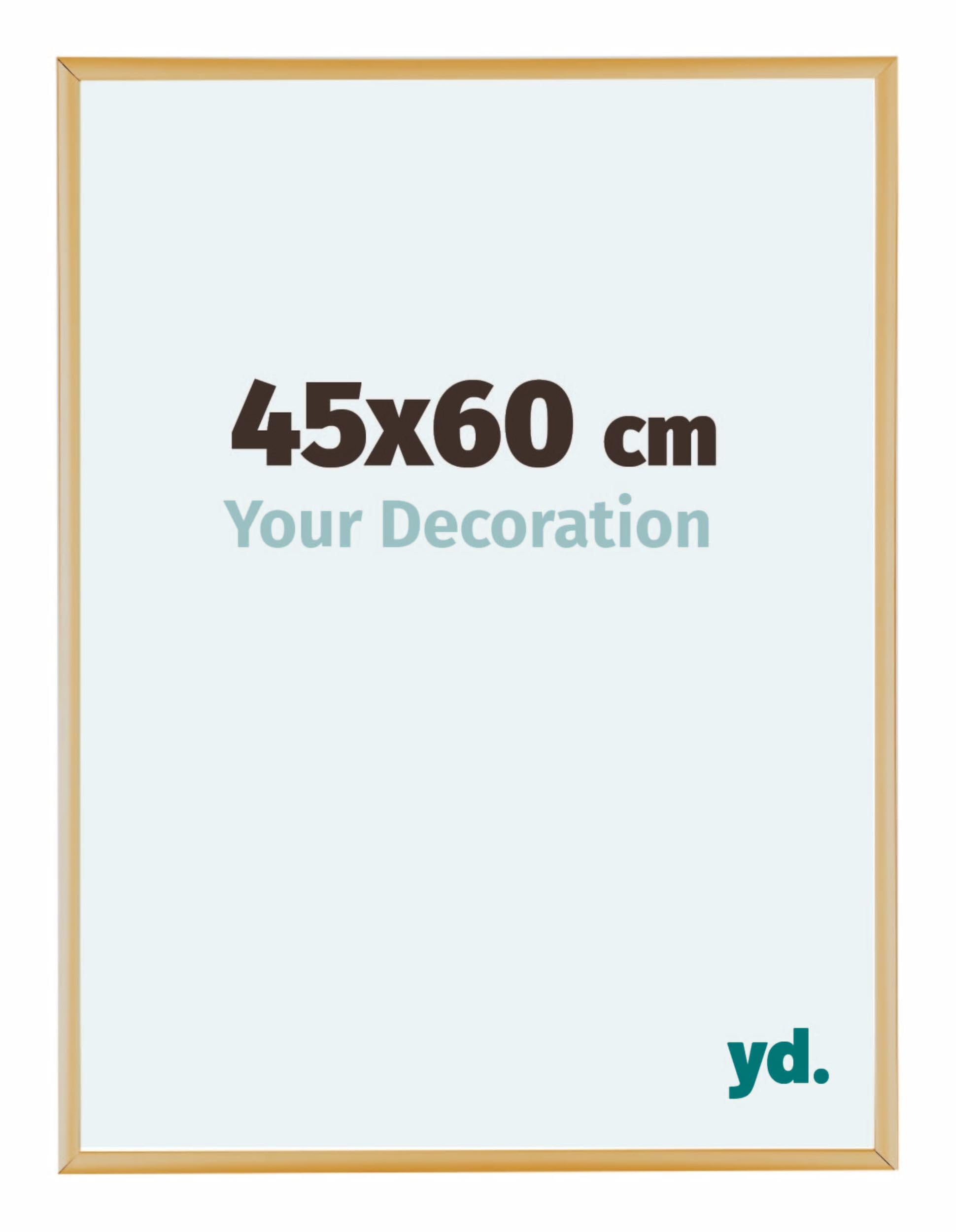 Your Decoration - Puzzle frame 45x60 - Gold Vintage - Puzzle frame 500-1000 Pieces - Aluminium Photoframe - Kent