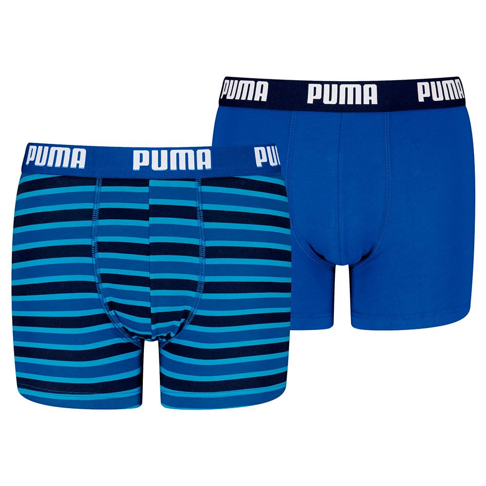 Puma Jungen Boys Everyday Striped Boxers Boxer (2er Pack)