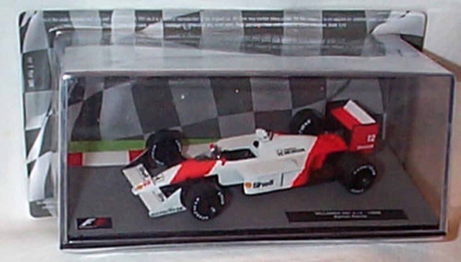 Ixo_McClaren MP 4-4 1988 AYRT0N SENNA F1 Collection Racing car 1:43 scale diecast model