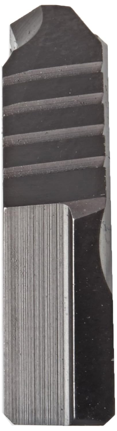 YG-1 S082 Cobalt Steel Throw Away Spade Drill Insert, TiAIN Finish, 1-7/32" Diameter, 3/16" Thick (Pack of 1)