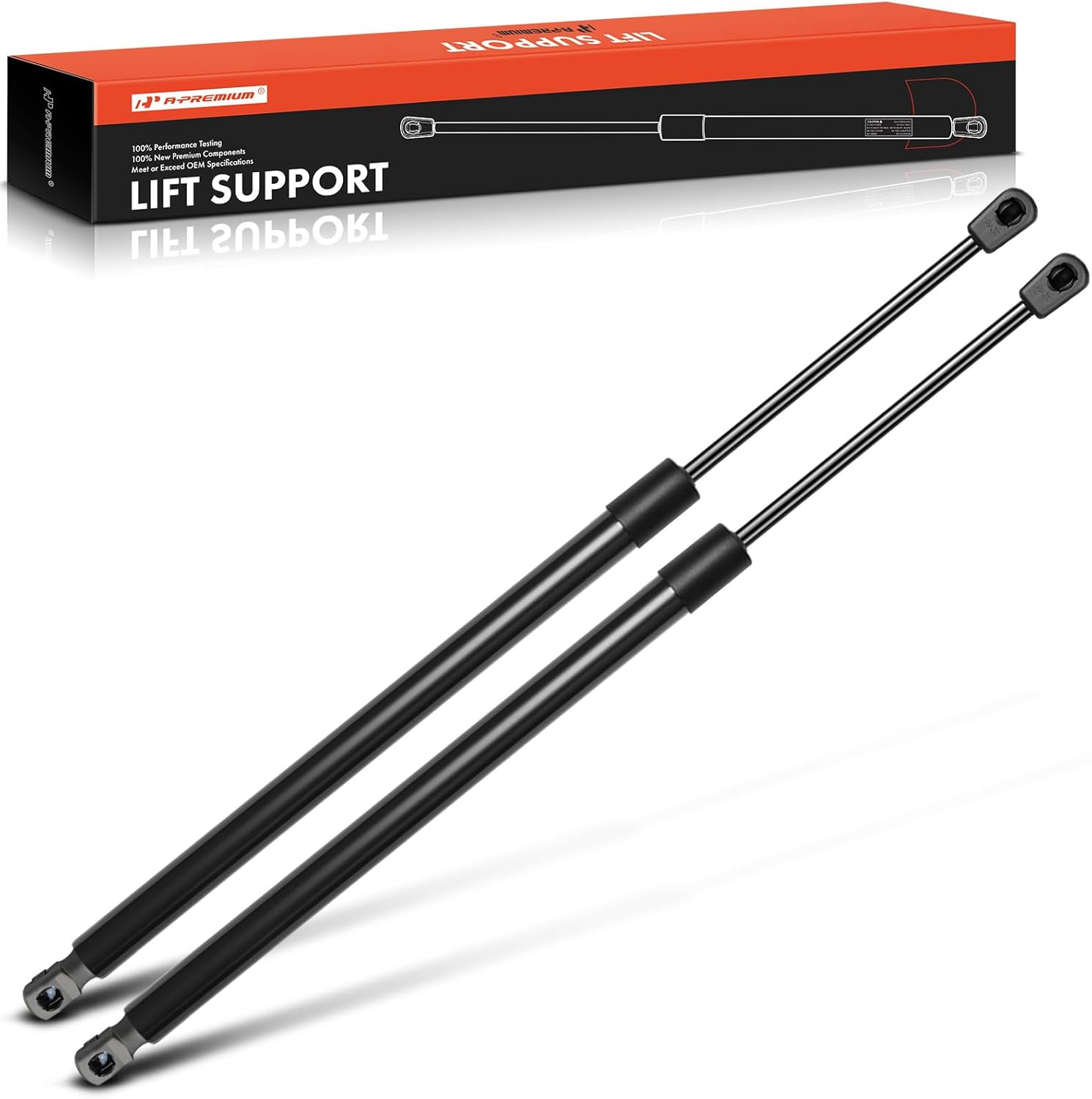 A-Premium Tailgate Rear Liftgate Lift Supports Shock Struts Compatible with Select Mercedes-Benz Models - ML320 2007-2009, ML350 2006-2011, ML450 2010-2011, ML500 2006-2011, ML550 2007-2010 (2-PC Set)