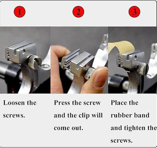 Miniatura 3 de Piaoyu Tirachinas, tirachinas telescópicas de alta precisión, tirachinas de banda de goma de alta potencia y catapulta de caza al aire libre con