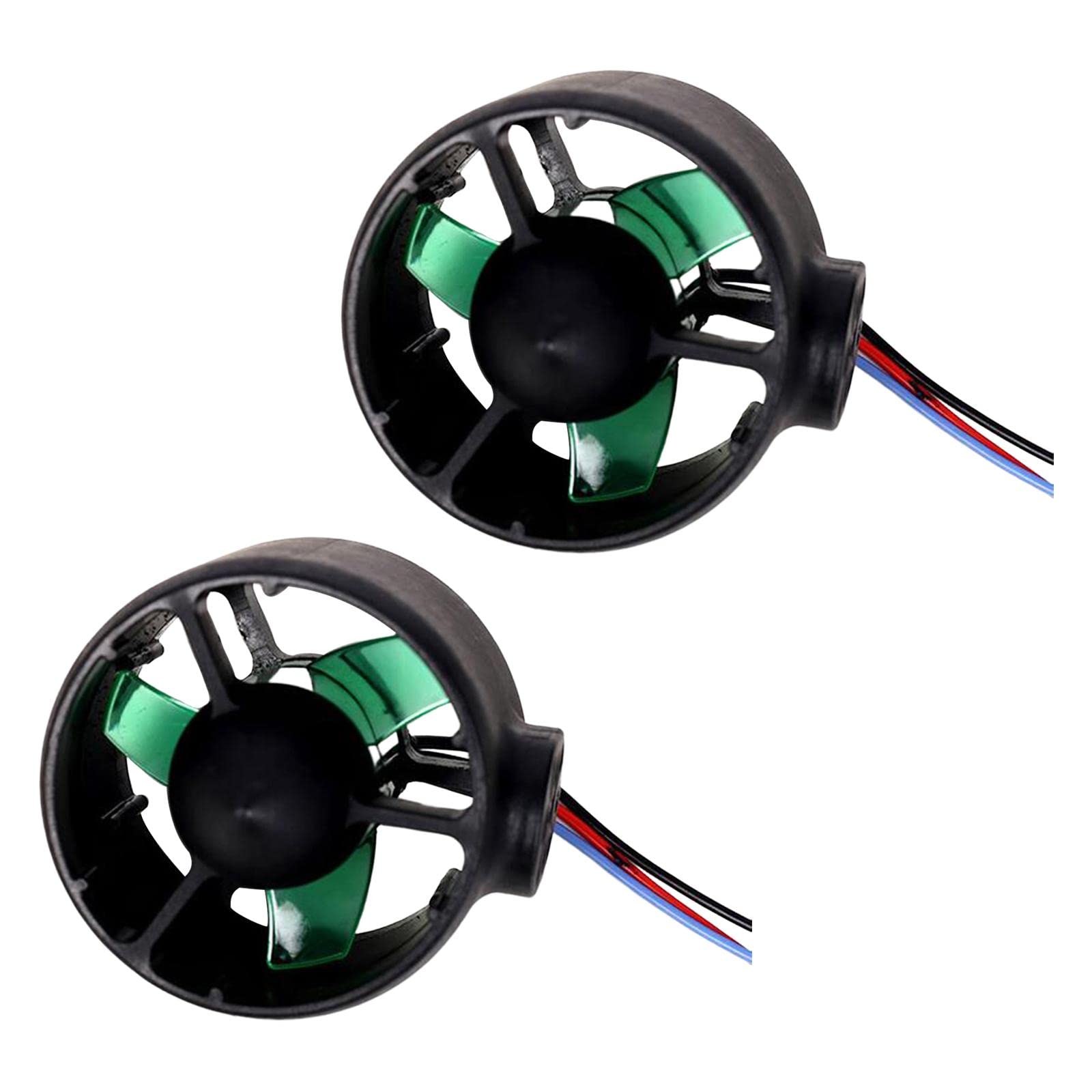 LOVIVER Unterwasser-Thruster-Motor Anti-Rost-Remote-Roboter, bürstenloses Nylon, DIY für Rov Meeresbodenerkundung, Köderschlepper, Tauchboot, Positiv negativ