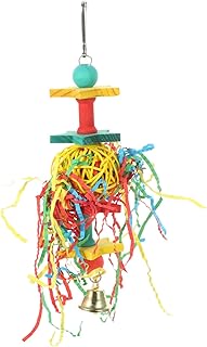 Abaodam Brinquedo De Mastigar Pássaros Para Calopsita Conure Gaiola De Papagaio Brinquedos Pendurados Forragem Brinquedo De Mordida De Periquito Para Periquito Pequeno