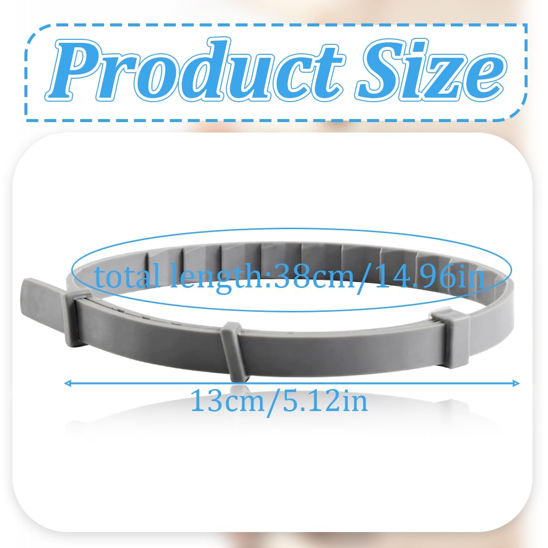 Collier Anti Puces pour chat, 8 Mois De Protection Efficace, Collier Anti Tique Chien, Réglable Et Étanche, Convient Aux chats De Toutes Tailles, réduit le risque de leishmaniose – Gris