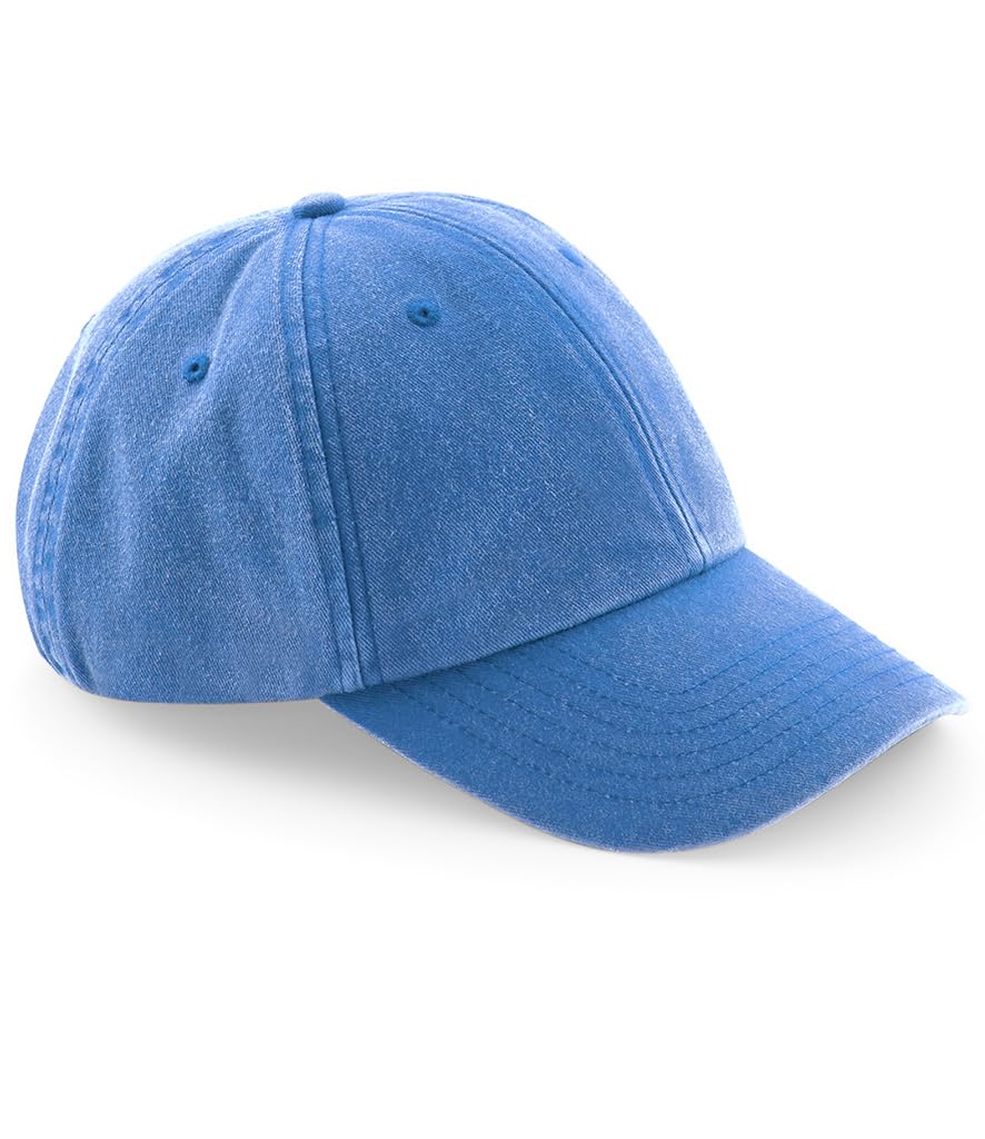 Vintage Baseball Cap, Low Profile Washed Cotton Hat with Pre-Curved Brim, Unstructured Adjustable Fit, Urban On-Trend Style