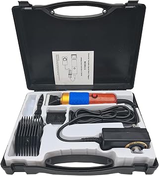 المهنية 200 W قطع كومة السجاد الكهربائي المتقلب الاكريليك القص دليل كيت منخفضة الضوضاء سرعة قابل للتعديل لالسجاد الخصل مع كفاءة عالية