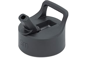 Simple Modern Summit Straw Lid with Graphite Finish