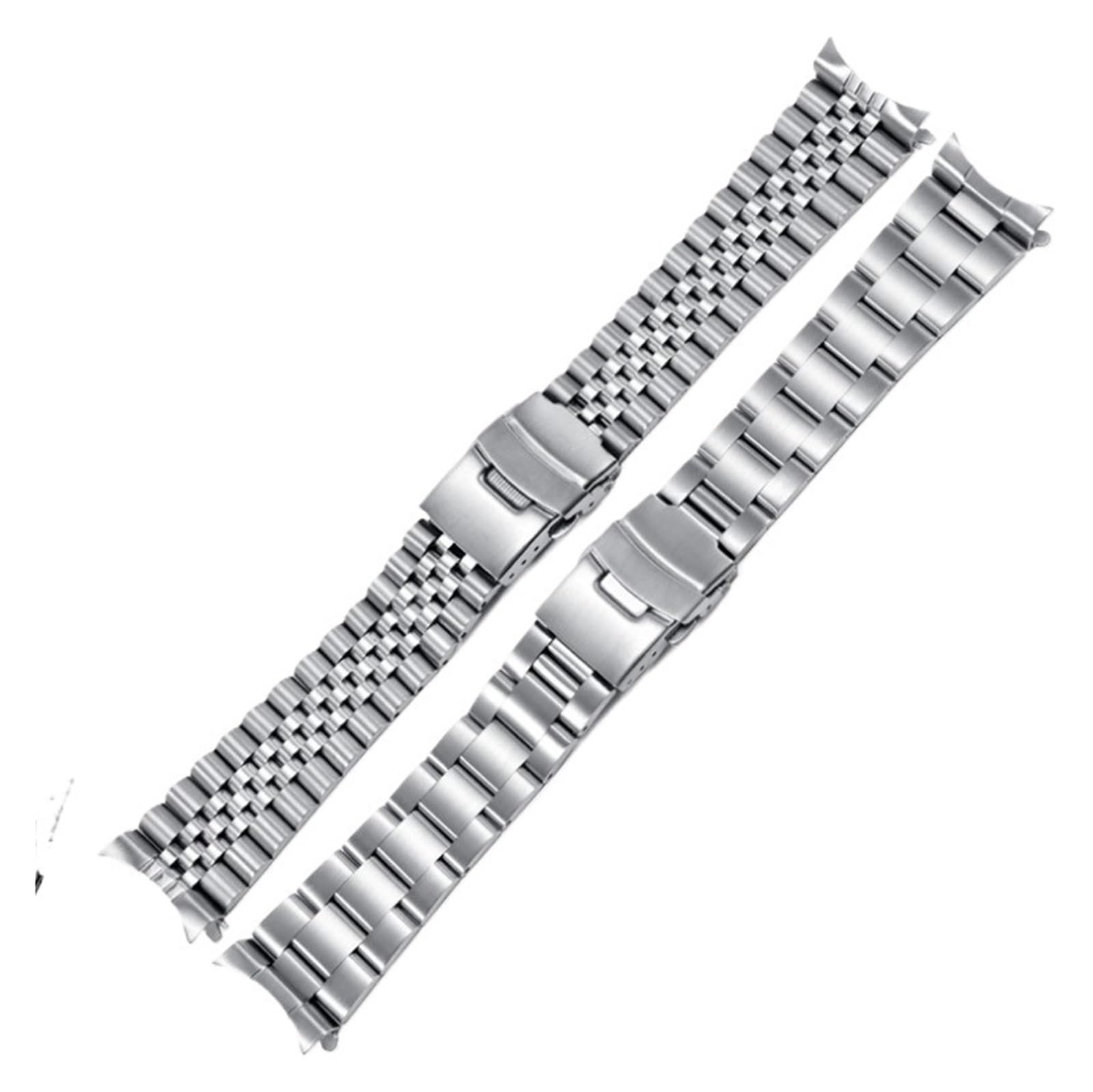 SiChouwz New Solid 18mm 20mm 21mm 22mm 24mm Jubilee Cinturino For Orologio Cinturino In Acciaio Inossidabile